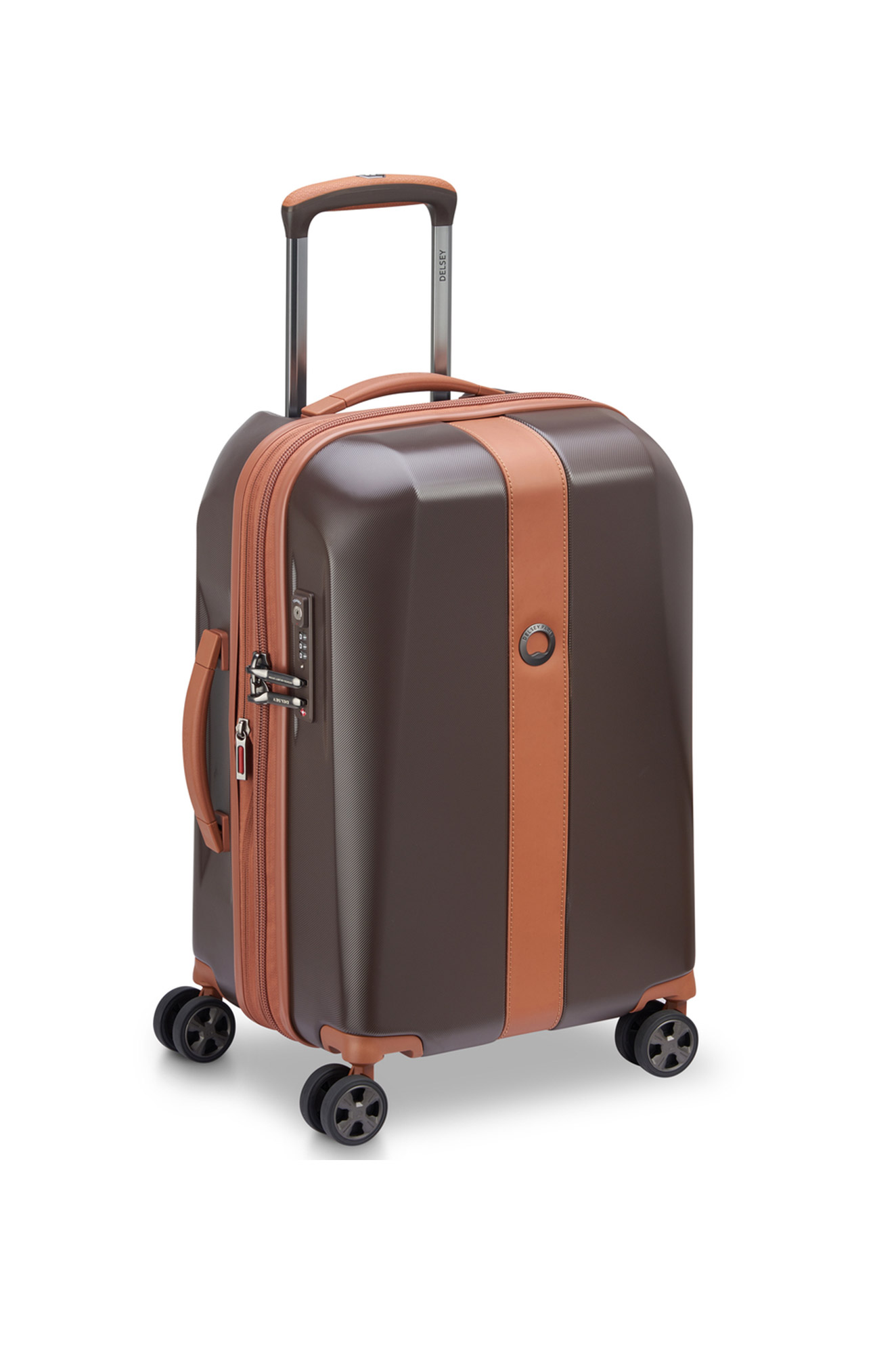 Delsey Promenade Hard 2.0 55cm Cabin Trolley Case - Frontierco