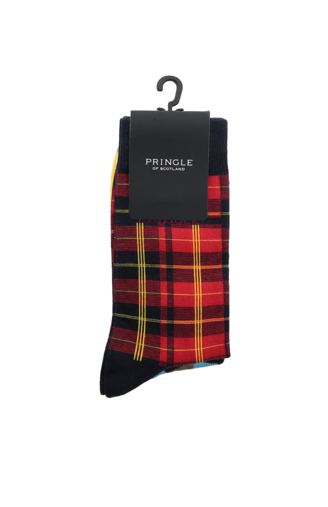 Pringle Tartan sock men's Frontierco